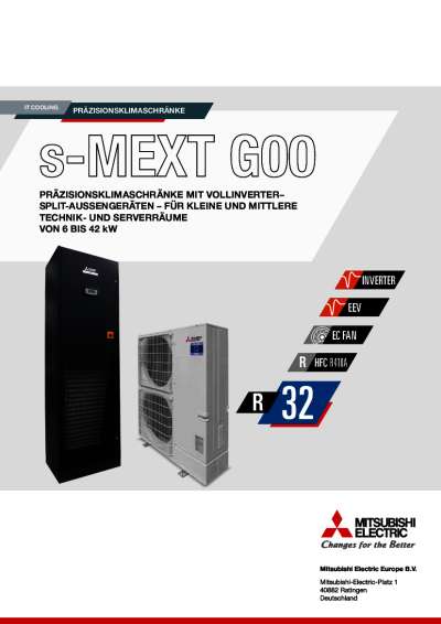 s-MEXT G00 Präzisionsklimaschränke Produktinformation 