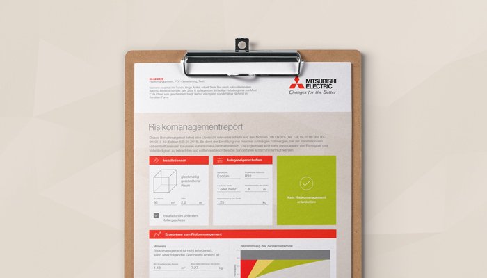 A2L-Kältemittel-Rechner - PDF-Report